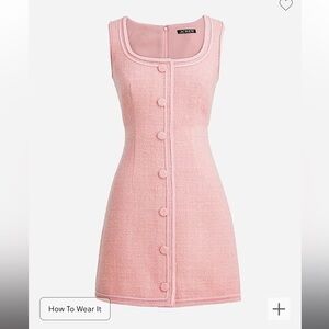 J. Crew Sophia sleeveless dress in tweed
